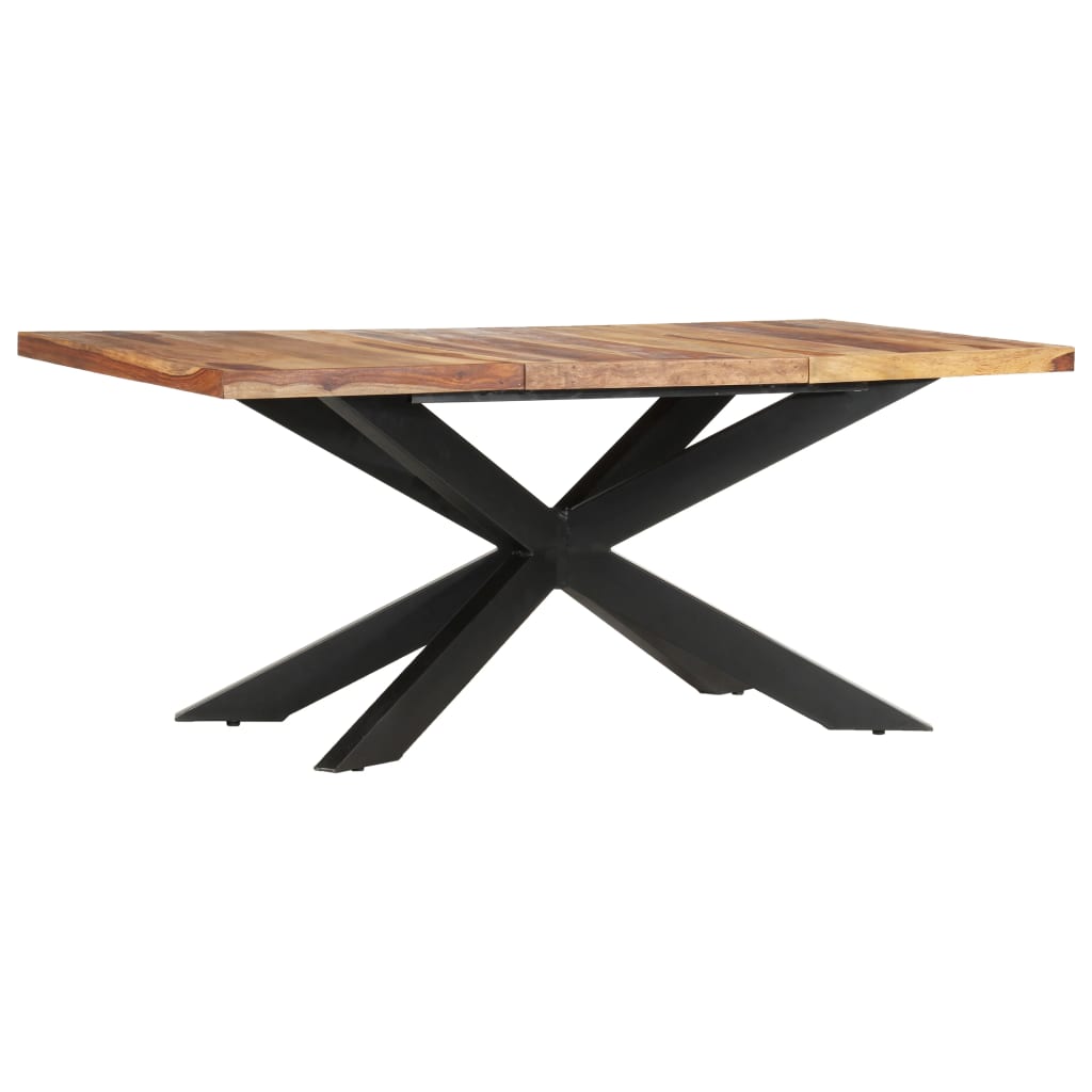 Spisebord 180 X 90 X 76 Cm Massivt Ru Mangotræ