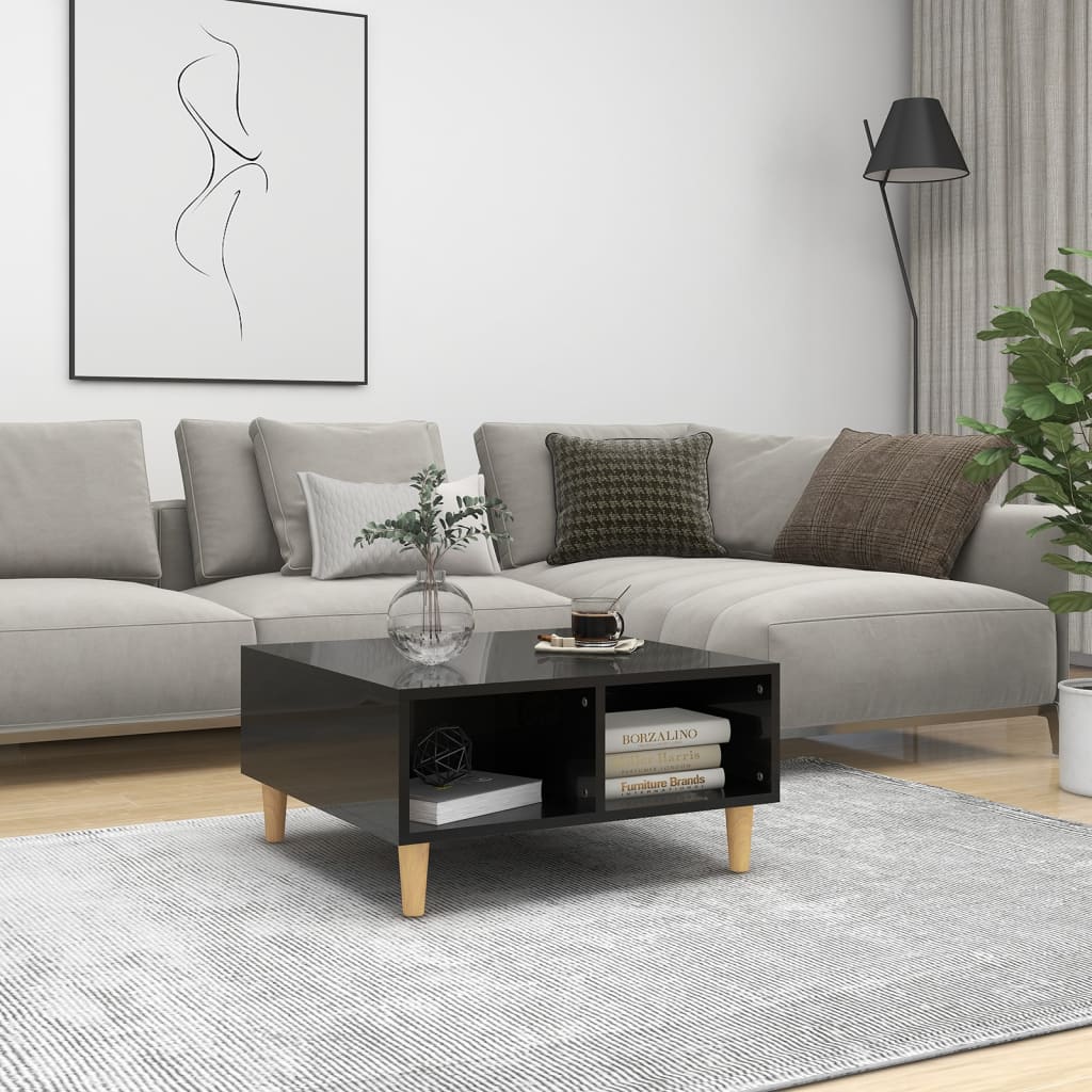 Sofabord 60 X 60 X 30 Cm Konstrueret Træ