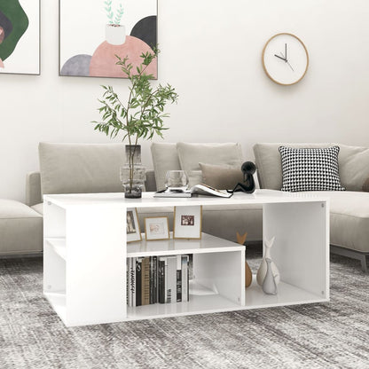 Sofabord 100X50X40 Cm Konstrueret Træ Egetræsfarve