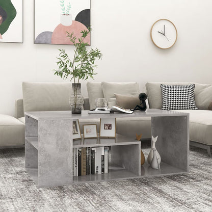 Sofabord 100X50X40 Cm Konstrueret Træ Egetræsfarve