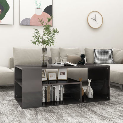 Sofabord 100X50X40 Cm Konstrueret Træ Egetræsfarve