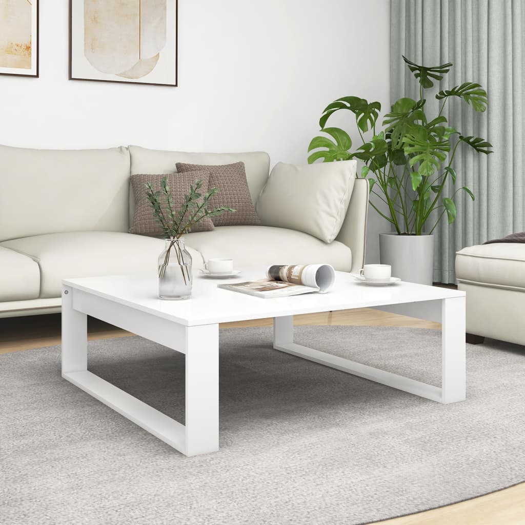 Sofabord 100X100X35 Cm Konstrueret Træ Kunsteg