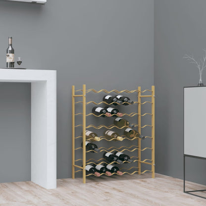 Vinreol Til 48 Flasker Metal