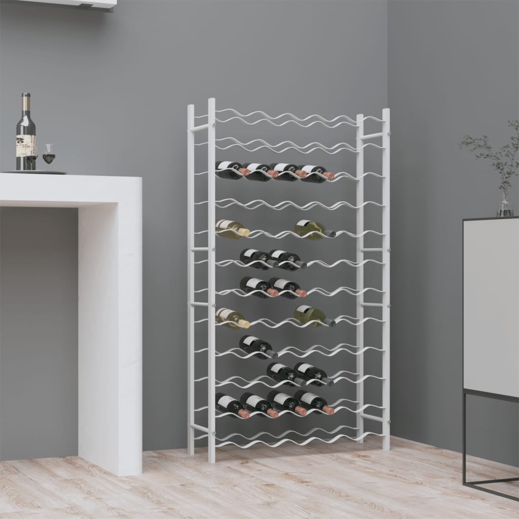 Vinreol Til 48 Flasker Metal