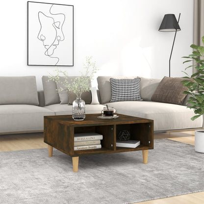 Sofabord 60 X 60 X 30 Cm Konstrueret Træ