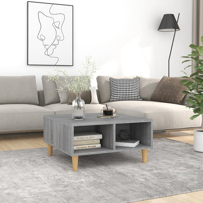 Sofabord 60 X 60 X 30 Cm Konstrueret Træ