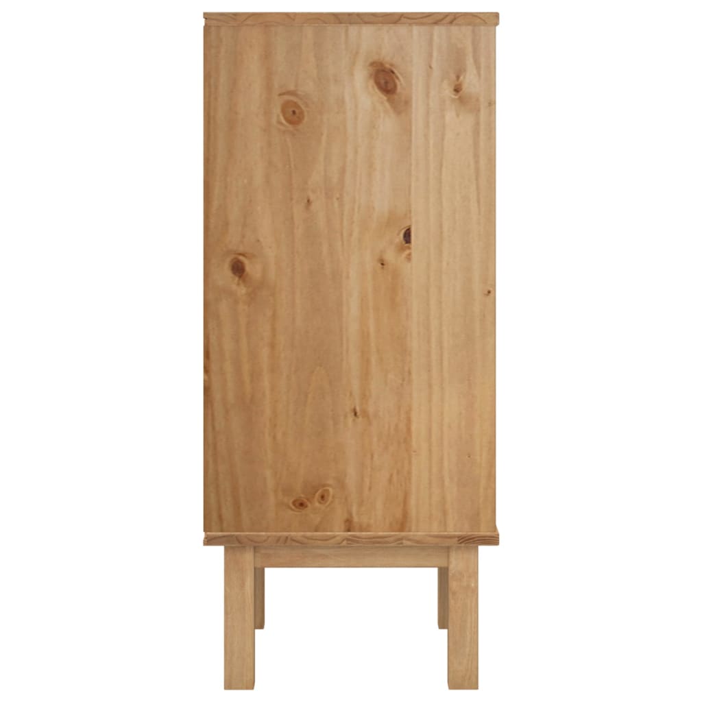 Kommode Otta 76,5X39,5X90 Cm Massivt Fyrretræ