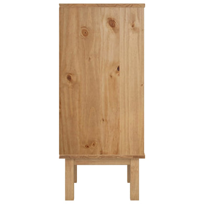 Kommode Otta 76,5X39,5X90 Cm Massivt Fyrretræ