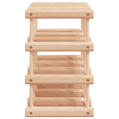 Vinreol Til 12 Flasker 36X23X36 Cm Massivt Fyrretræ