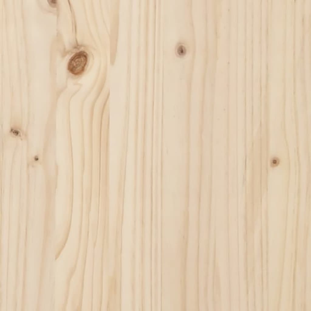 Vinreol 70X33X94 Cm Massivt Fyrretræ