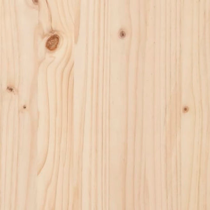 Vinreol 70X33X94 Cm Massivt Fyrretræ