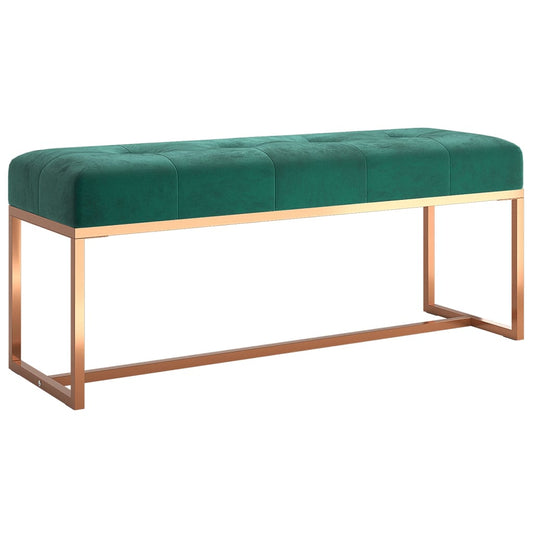 Bænk 110X36X45 Cm Velour