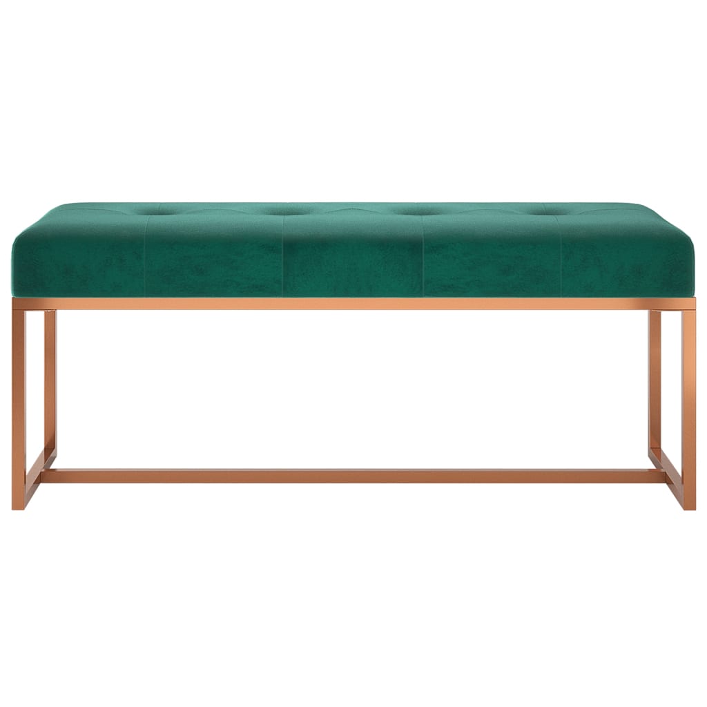 Bænk 110X36X45 Cm Velour