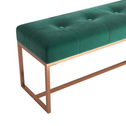 Bænk 110X36X45 Cm Velour