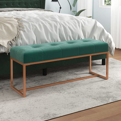 Bænk 110X36X45 Cm Velour