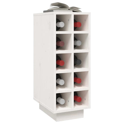 Vinskab 23X34X61 Cm Massivt Fyrretræ