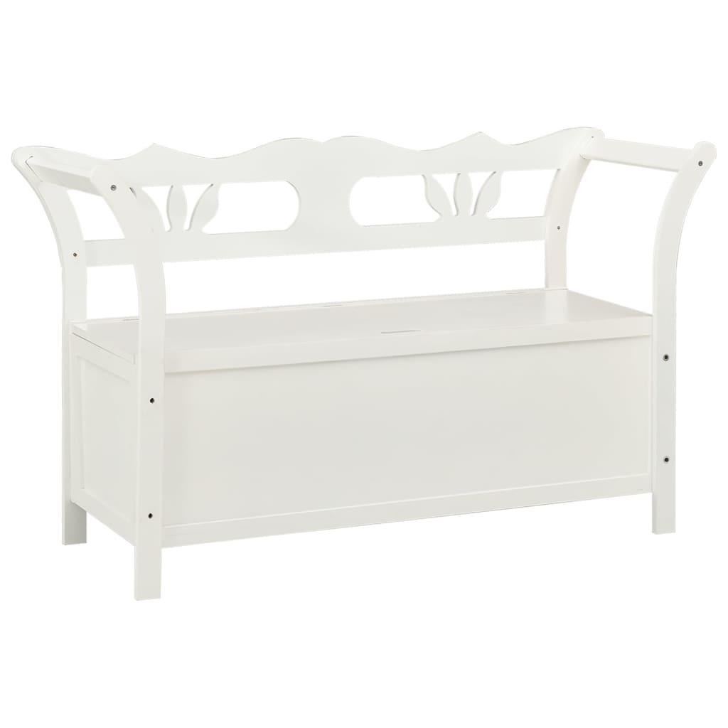Bænk 107X45X75,5 Cm Massivt Fyrretræ