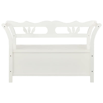 Bænk 107X45X75,5 Cm Massivt Fyrretræ