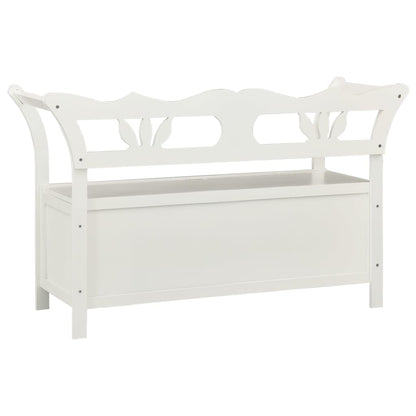 Bænk 107X45X75,5 Cm Massivt Fyrretræ