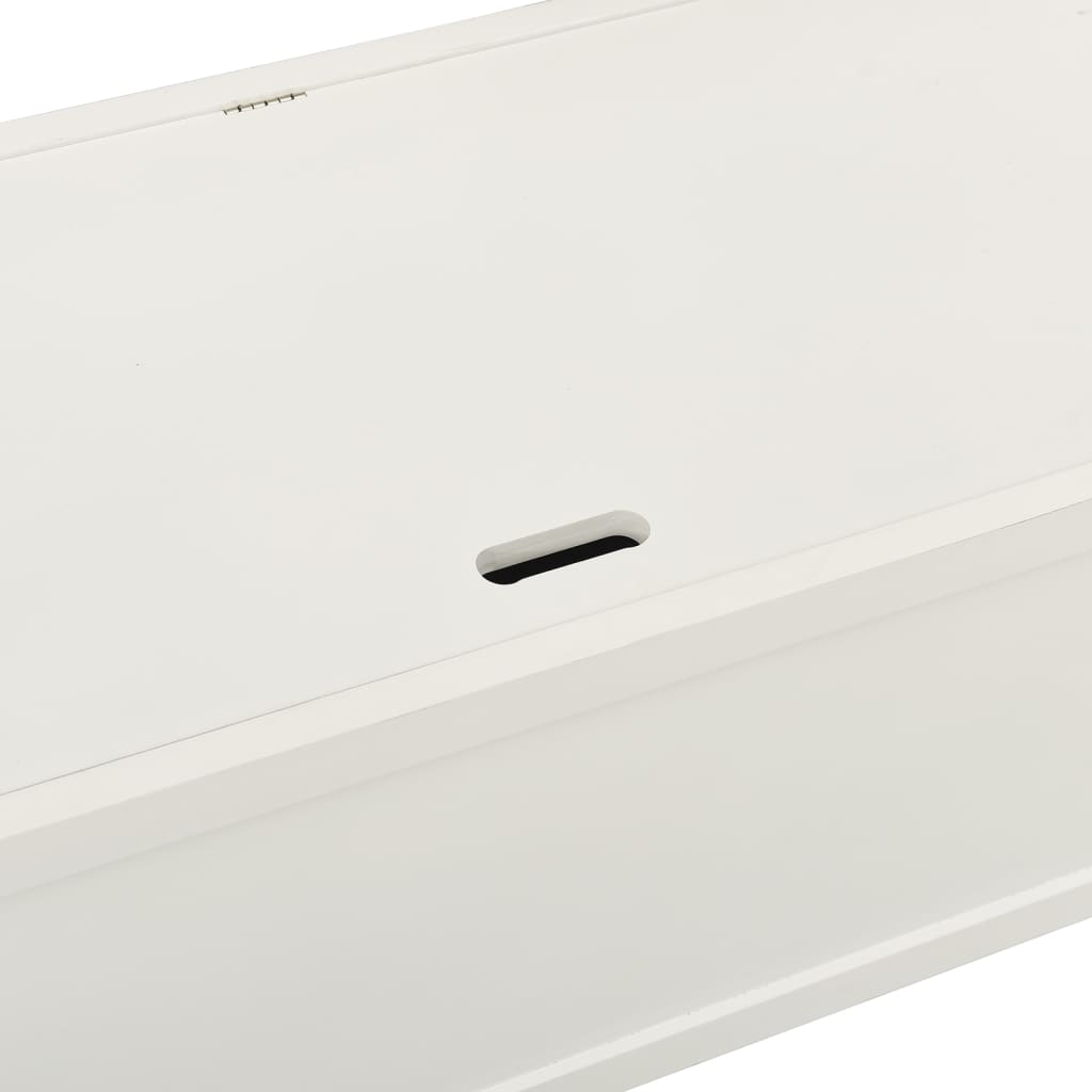 Bænk 107X45X75,5 Cm Massivt Fyrretræ