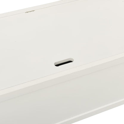 Bænk 107X45X75,5 Cm Massivt Fyrretræ