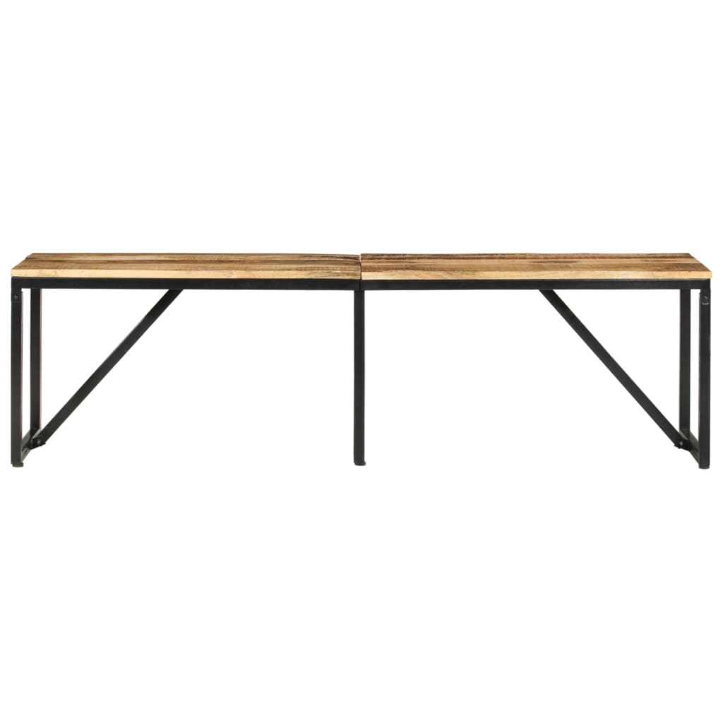 Bænk Massivt Mangotræ