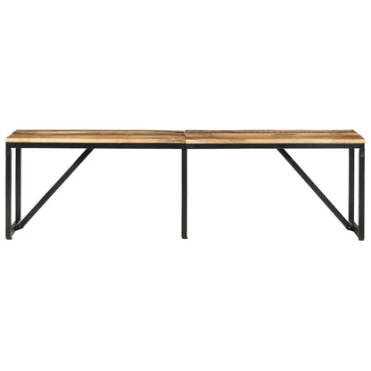 Bænk Massivt Mangotræ