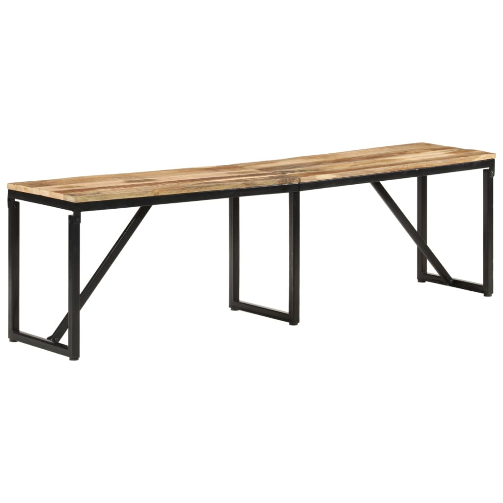 Bænk Massivt Mangotræ