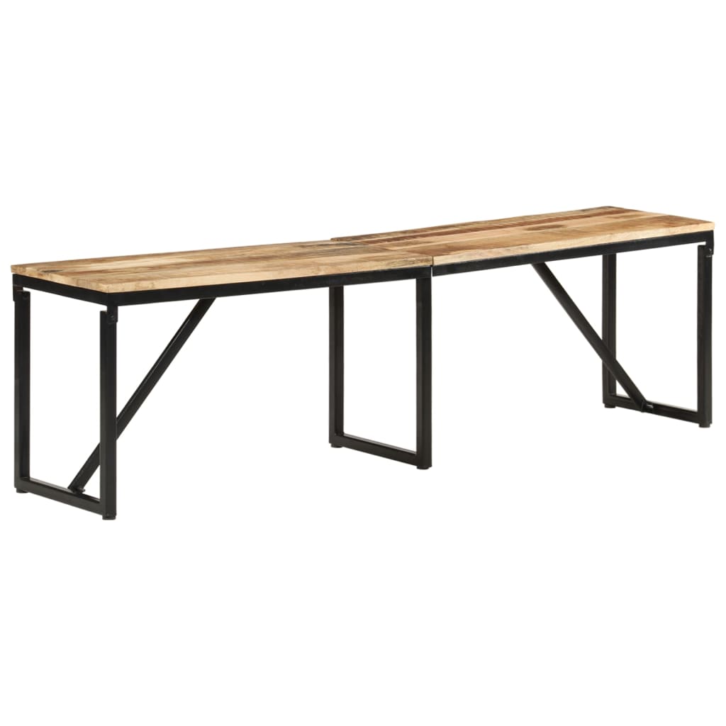 Bænk Massivt Mangotræ