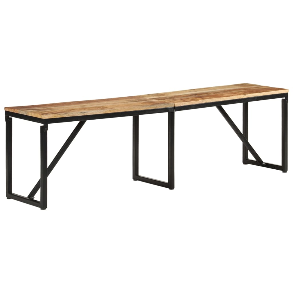 Bænk Massivt Mangotræ