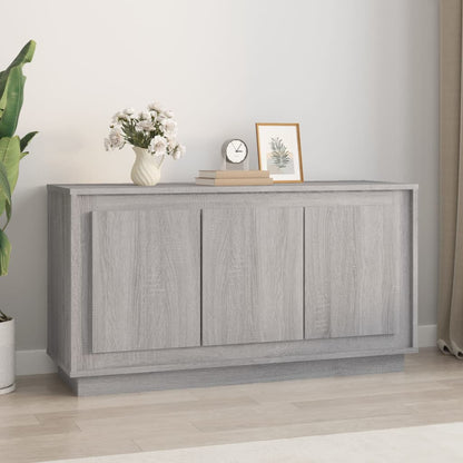 Skænk Håndlavet Eg 102X35X55 Cm Konstrueret Træ