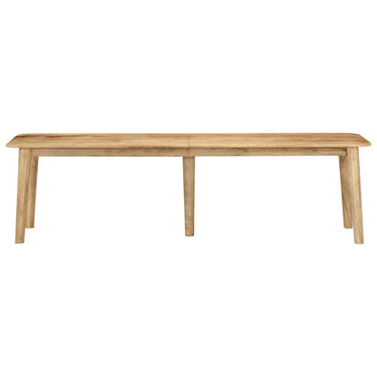 Bænk 160X40X45 Cm Massivt Mangotræ