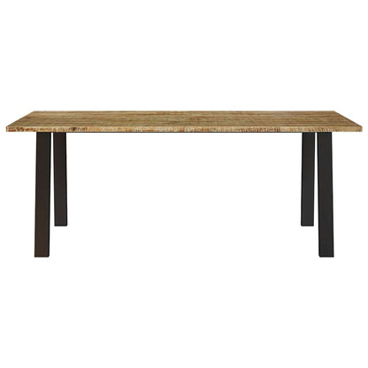 Spisebord 200X90X75 Cm Massivt Akacietræ