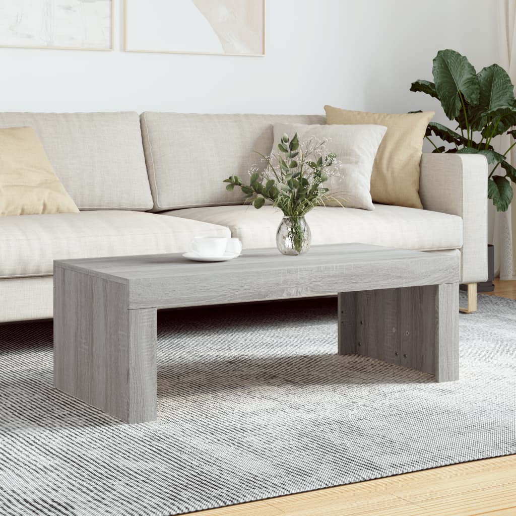 Sofabord 102X50X35 Cm Konstrueret Træ Kunsteg