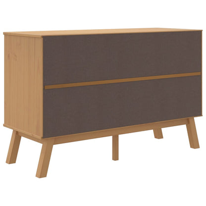Skænk Olden 114X43X73,5 Cm Massivt Fyrretræ