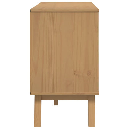 Skænk Olden 114X43X73,5 Cm Massivt Fyrretræ