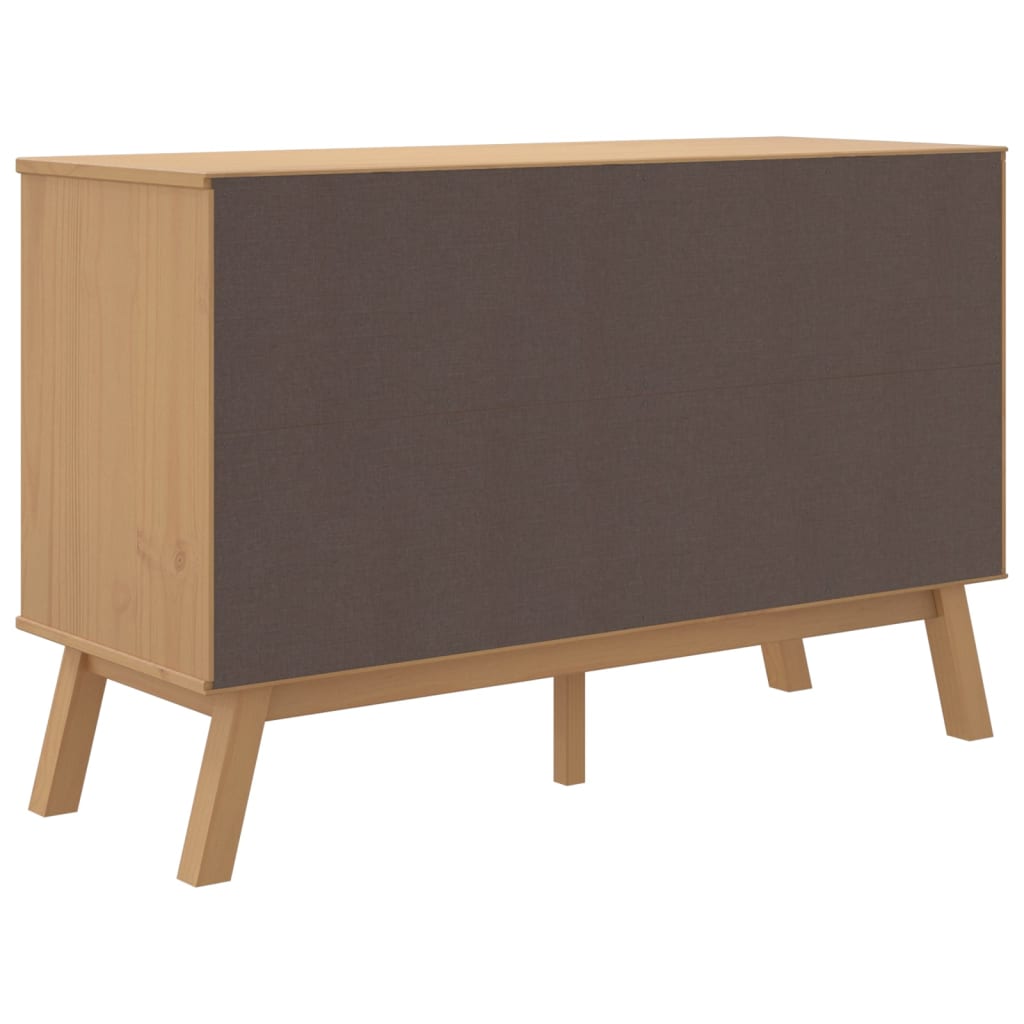 Skænk Olden 114X43X73,5 Cm Massivt Fyrretræ