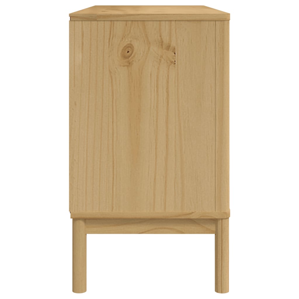 Skænk Floro 114X43X74 Cm Massivt Fyrretræ