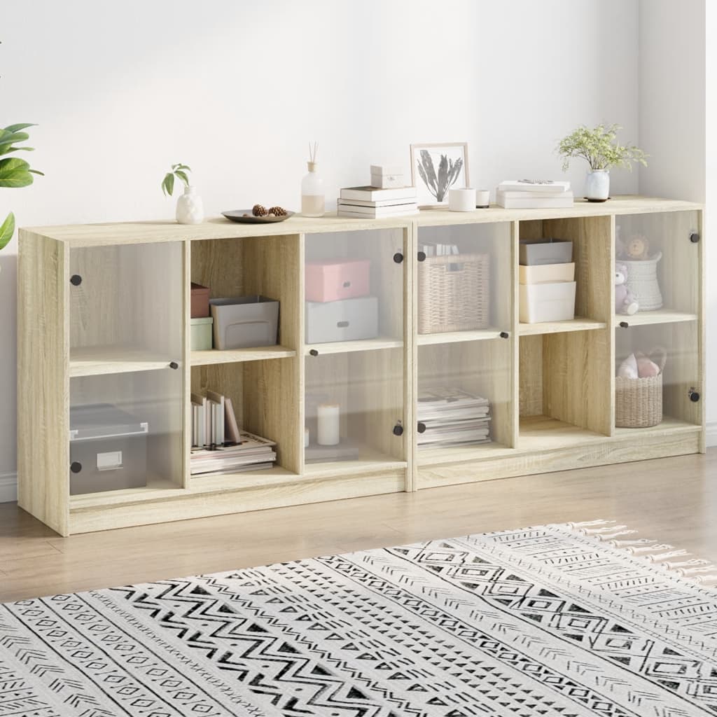 Skænk 102X37X75,5 Cm Konstrueret Træ Kunsteg