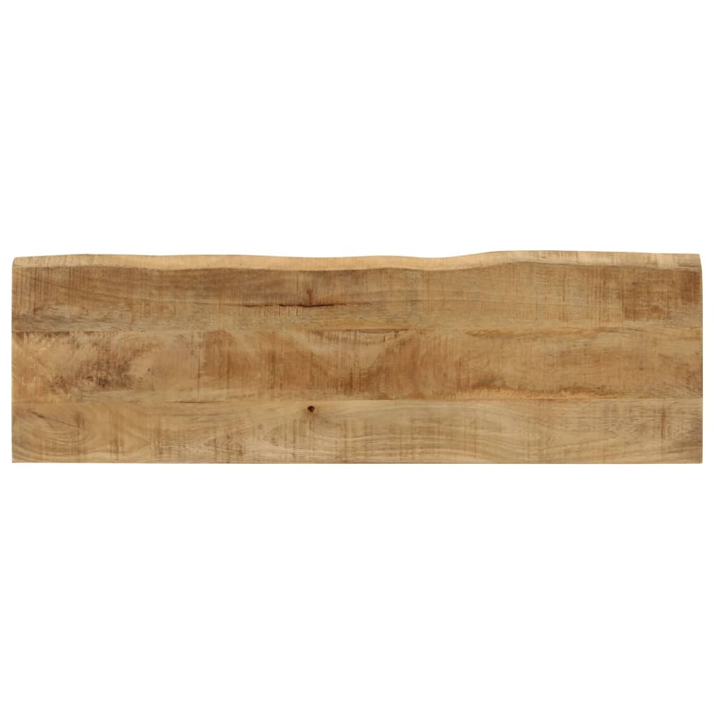 Bænk Med Naturlig Kant 105 Cm