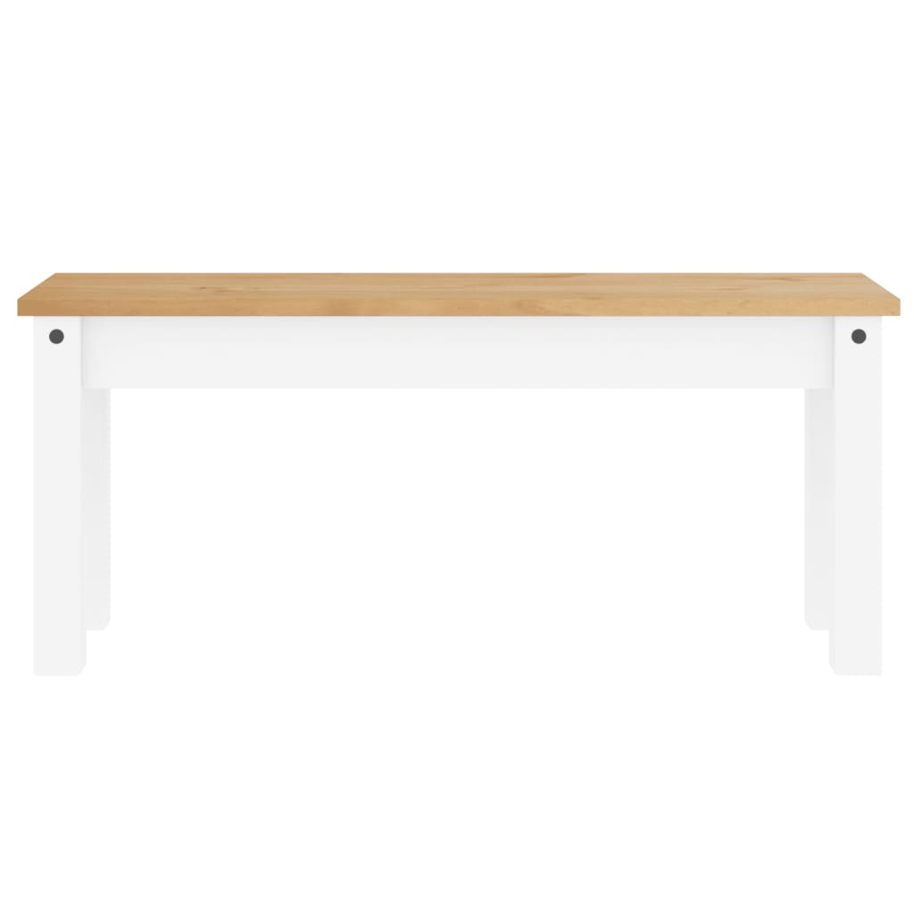 Spisebordsbænk Panama 105X30X45 Cm Massivt Fyrretræ