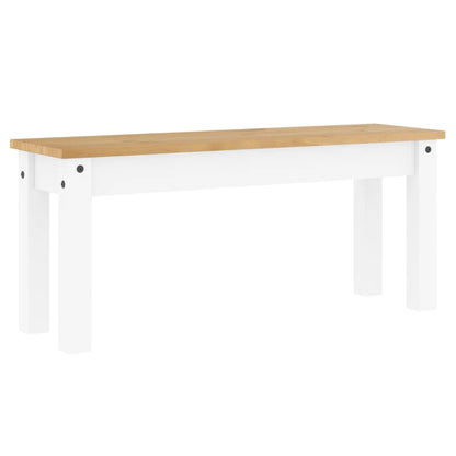 Spisebordsbænk Panama 105X30X45 Cm Massivt Fyrretræ