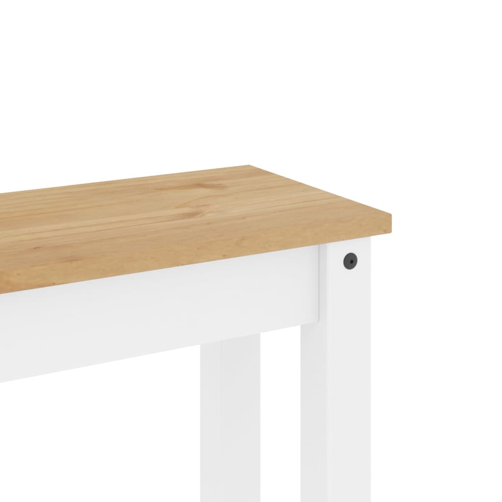 Spisebordsbænk Panama 105X30X45 Cm Massivt Fyrretræ