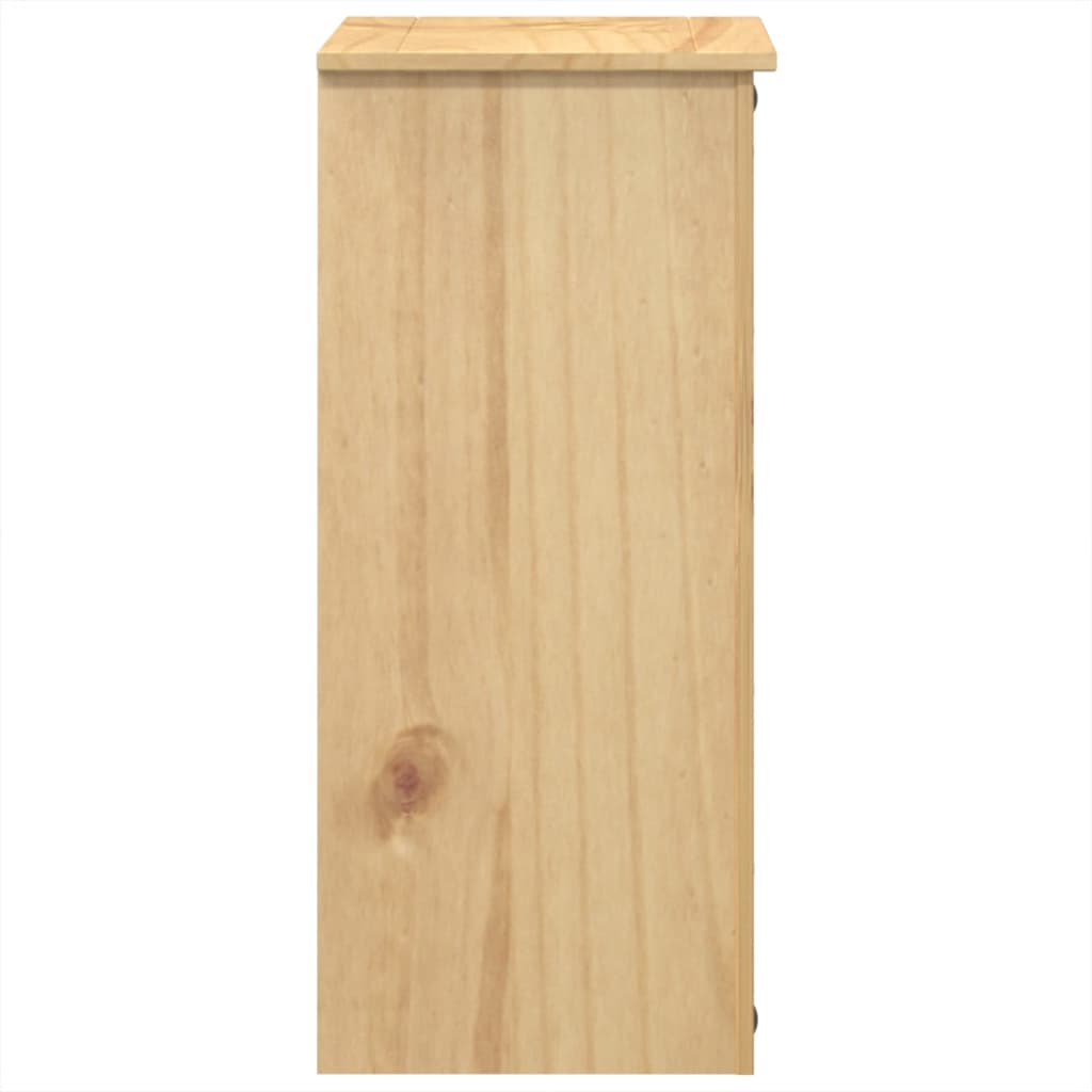 Kommode Corona 80X40X89 Cm Massivt Fyrretræ