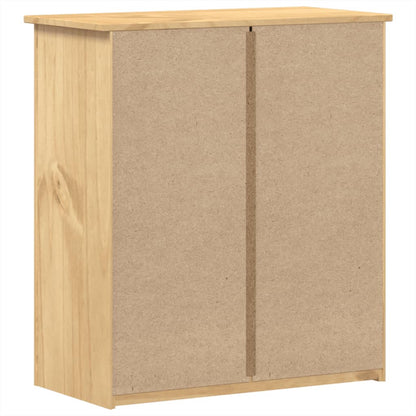Kommode Corona 80X40X89 Cm Massivt Fyrretræ