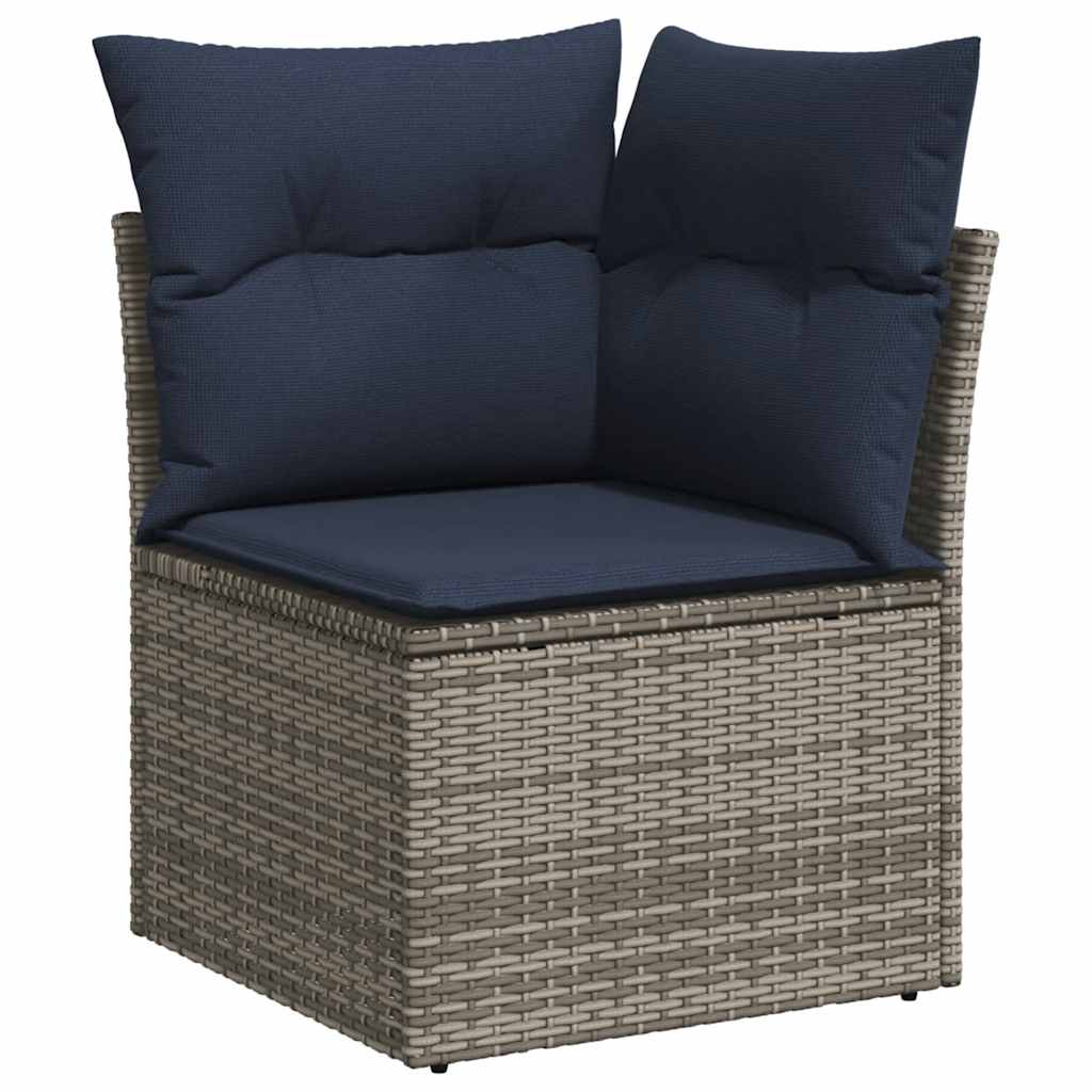 Loungesæt Til Haven 11 Dele Med Hynder Polyrattan