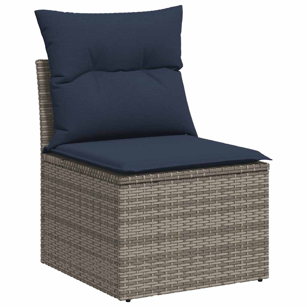 Loungesæt Til Haven 11 Dele Med Hynder Polyrattan