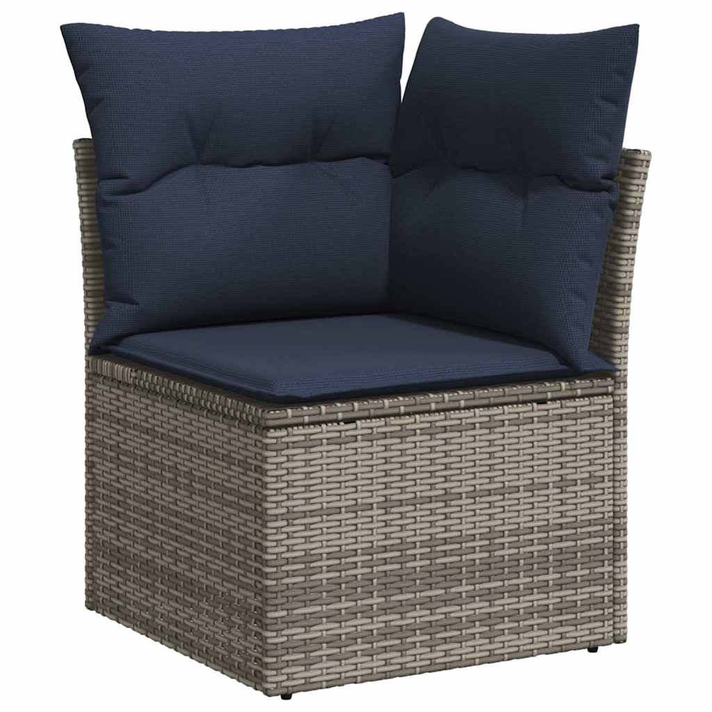 Loungesæt Til Haven 11 Dele Med Hynder Polyrattan