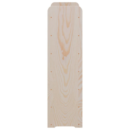Vinreol 67,5X25X87 Cm Massivt Fyrretræ