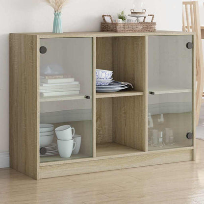 Skænk 102X37X75,5 Cm Konstrueret Træ Kunsteg